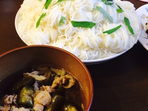 つけ麺風そうめん